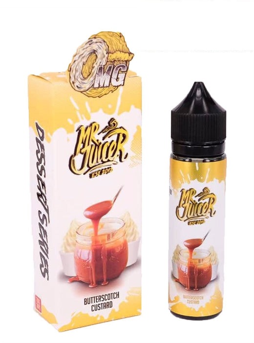 Butterscotch Custard E Liquid By Mr Juicer