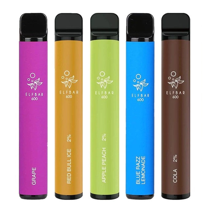 Elf Bar Disposable 600 Puffs £3.50